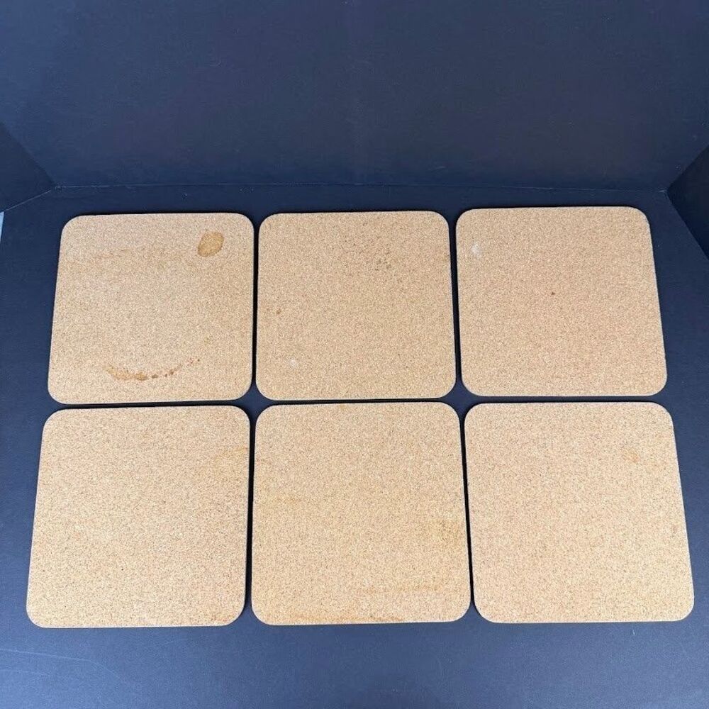 Set of 6 Vintage Clover Leaf 7.5 Inch Table Mats w/ British London Royal Guard - Picture 8 of 12